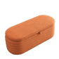 Modern Oval Ottoman Storage Bench 45.5" (6 Colors)
