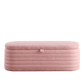 Modern Oval Ottoman Storage Bench 45.5" (6 Colors)