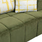 Modern Channel Tufted Corduroy Fabric Sofa 103.9'