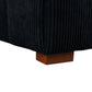 Modern Channel Tufted Corduroy Fabric Sofa 103.9'