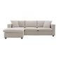 Modern 3 Seat Sofa w/ Ottoman 100" (4 Colors)