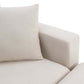 Modern 3 Seat Sofa w/ Ottoman 100" (4 Colors)