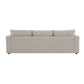 Modern 3 Seat Sofa w/ Ottoman 100" (4 Colors)