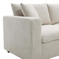 Modern 3 Seat Sofa w/ Ottoman 100" (4 Colors)