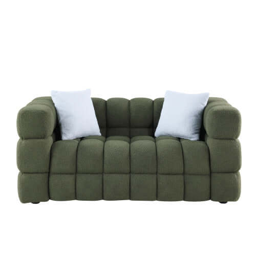Modern Tufted Boucle Marshmallow Sofa (3 Colors)