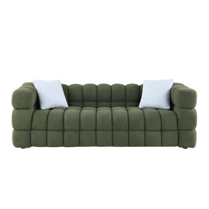 Modern Tufted Boucle Marshmallow Sofa (3 Colors)
