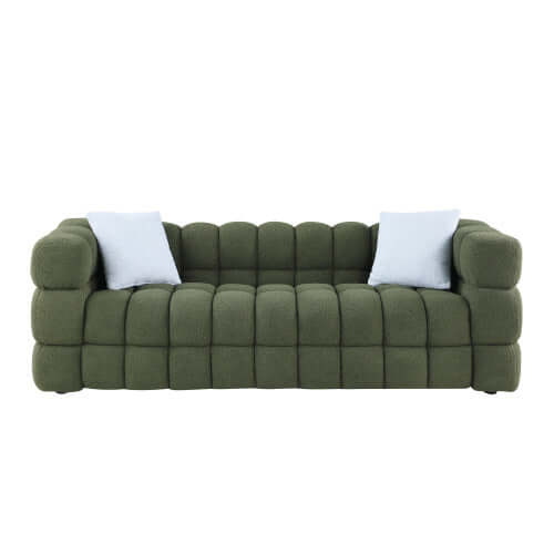 Modern Tufted Boucle Marshmallow Sofa (3 Colors)