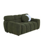 Modern Marshmallow Tufted Boucle Fabric Sofa (2 Sizes - 3 Colors)