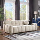 Modern Marshmallow Tufted Boucle Fabric Sofa (2 Sizes - 3 Colors)