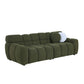 Modern Marshmallow Tufted Boucle Fabric Sofa (2 Sizes - 3 Colors)