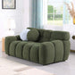 Modern Marshmallow Tufted Boucle Fabric Sofa (2 Sizes - 3 Colors)