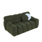 Modern Marshmallow Tufted Boucle Fabric Sofa (2 Sizes - 3 Colors)