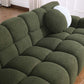 Modern Marshmallow Tufted Boucle Fabric Sofa (2 Sizes - 3 Colors)