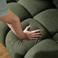 Modern Marshmallow Tufted Boucle Fabric Sofa (2 Sizes - 3 Colors)