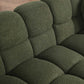 Modern Marshmallow Tufted Boucle Fabric Sofa (2 Sizes - 3 Colors)