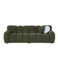 Modern Marshmallow Tufted Boucle Fabric Sofa (2 Sizes - 3 Colors)