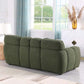 Modern Marshmallow Tufted Boucle Fabric Sofa (2 Sizes - 3 Colors)