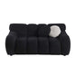 Modern Marshmallow Tufted Boucle Fabric Sofa (2 Sizes - 3 Colors)