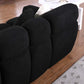 Modern Marshmallow Tufted Boucle Fabric Sofa (2 Sizes - 3 Colors)