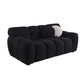 Modern Marshmallow Tufted Boucle Fabric Sofa (2 Sizes - 3 Colors)