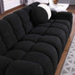 Modern Marshmallow Tufted Boucle Fabric Sofa (2 Sizes - 3 Colors)