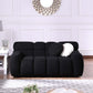 Modern Marshmallow Tufted Boucle Fabric Sofa (2 Sizes - 3 Colors)