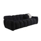 Modern Marshmallow Tufted Boucle Fabric Sofa (2 Sizes - 3 Colors)