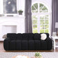 Modern Marshmallow Tufted Boucle Fabric Sofa (2 Sizes - 3 Colors)