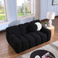 Modern Marshmallow Tufted Boucle Fabric Sofa (2 Sizes - 3 Colors)
