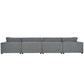 Modular Cloud Sofa Sectional w/ Ottoman 176' (2 Colors)
