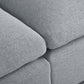 Modern Plush U-Shape Modular 2 Ottoman Sofa Sectional 134" (2 Colors)