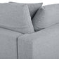Modern Plush U-Shape Modular 2 Ottoman Sofa Sectional 134" (2 Colors)