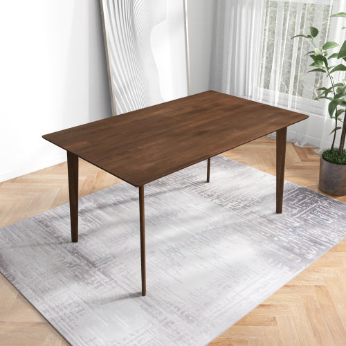 Carlos MCM Solid Wood Dining Table