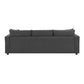 Modern 3 Seat Sofa w/ Ottoman 100" (4 Colors)