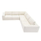 Modern Modular Low Profile Corner Sofa Sectional 116'