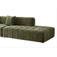 Modern Tufted Modular 3 Pc Sofa 143” (2 Colors)