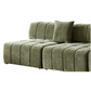 Modern Tufted Modular 3 Pc Sofa 143” (2 Colors)
