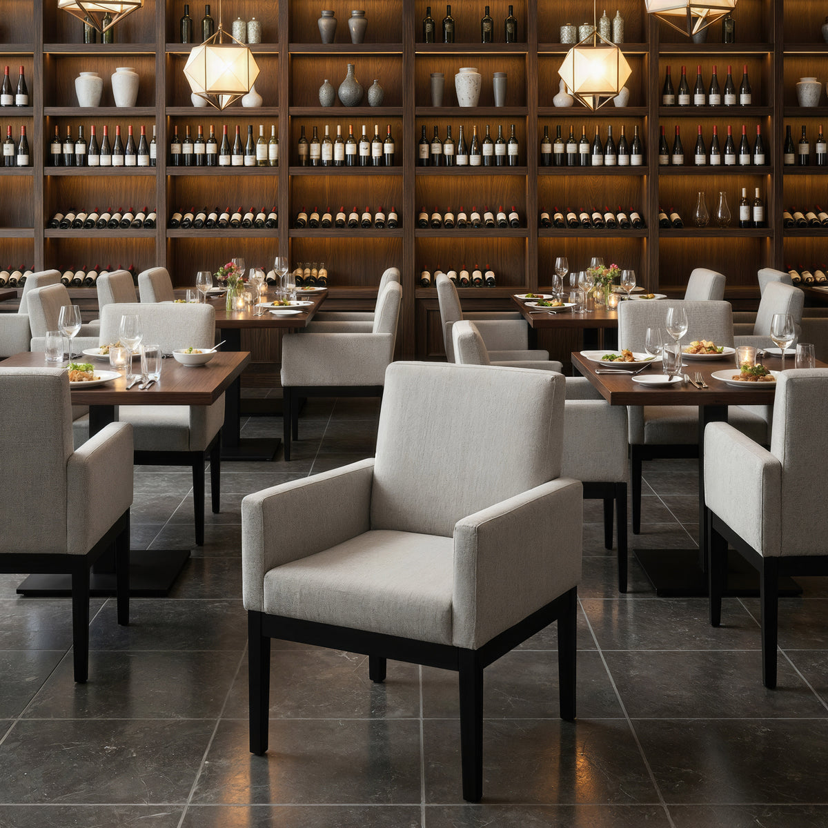 Senzil Dining Chair in Gray