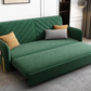 Solene Tech Cloth Sofa Bed – 74.8" Convertible Sleeper with Hidden Storage (2 Colors)
