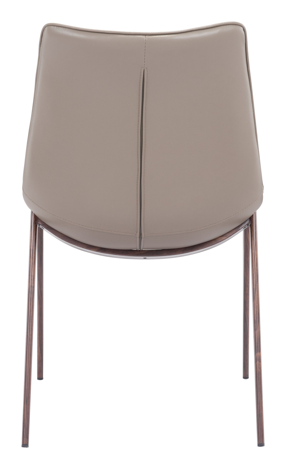 Magnus Dining Chair (Set of 2) in Brown & Walnut