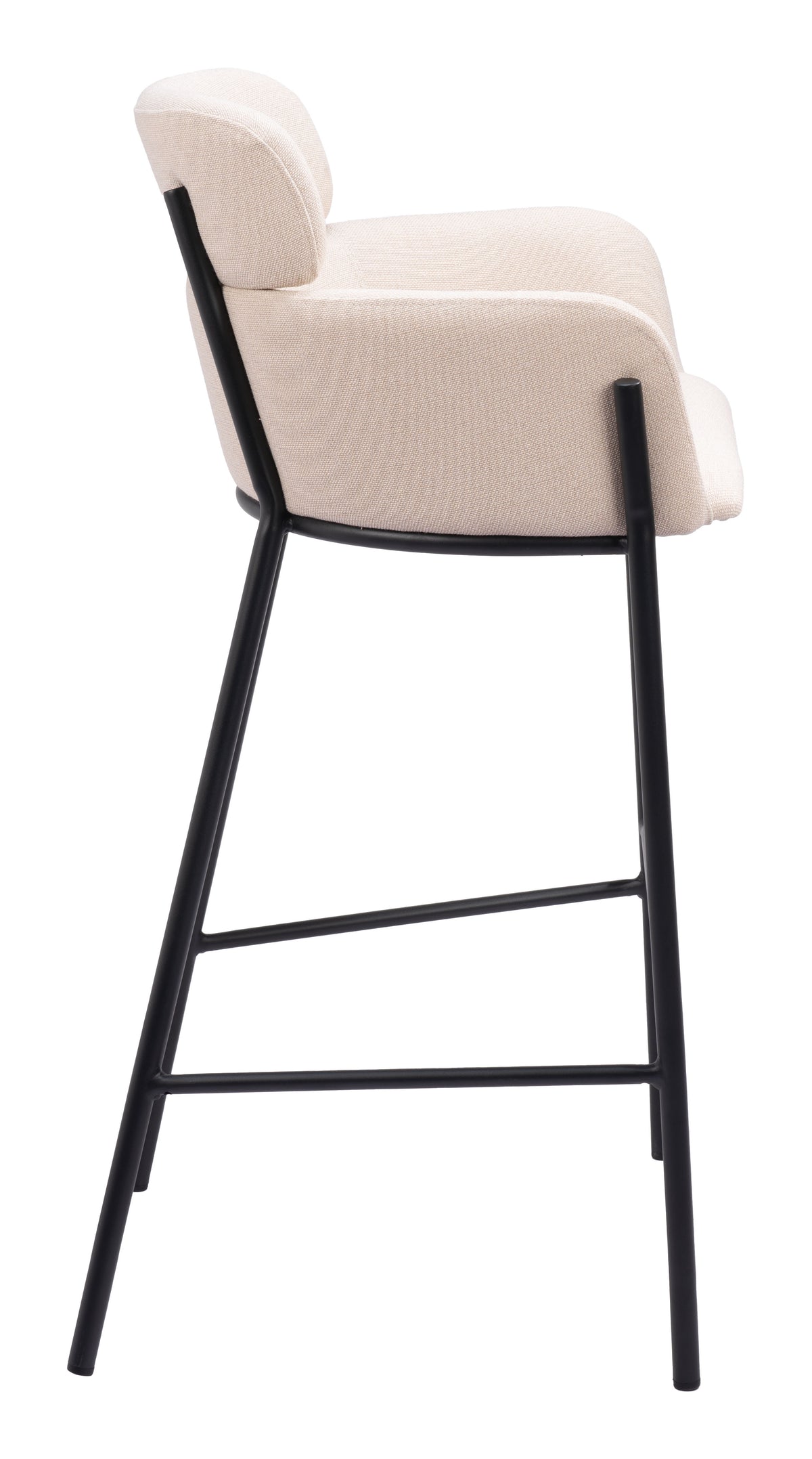 Bremor Barstool in Beige