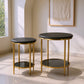 Koper Black Coffee Table Set (2-Piece)
