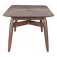 Silea Espresso Rectangular Dining Table