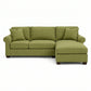 Irlanda Upholstered L-Shaped Sectional – 120" Made-in-USA Sectional Sofa - Notion Appletini - Fabric (6)