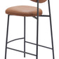 Rorun Brown Barstool (Set of 2)