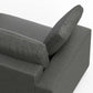 Charlie Deep Seater Loveseat Sofa 78' (2 Colors)