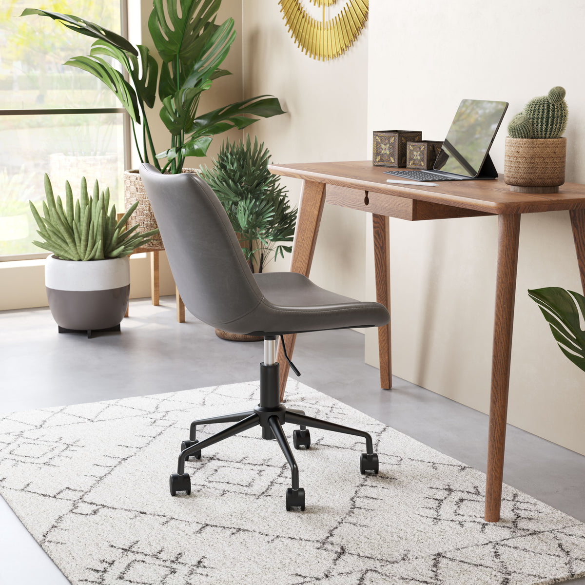 Byron Office Chair in Gray