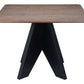 Lisse Espresso Square Dining Table