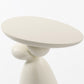 Edric Fiberglass Corner End Table