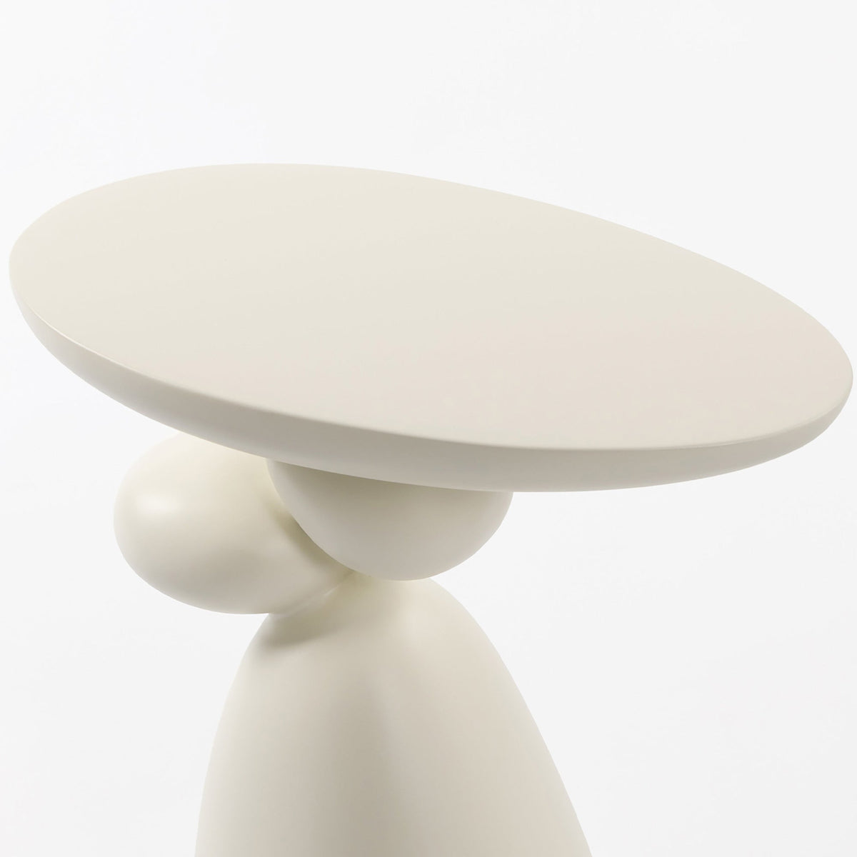 Edric Fiberglass Corner End Table